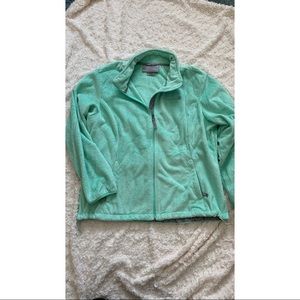 Teal Fleece Jacket